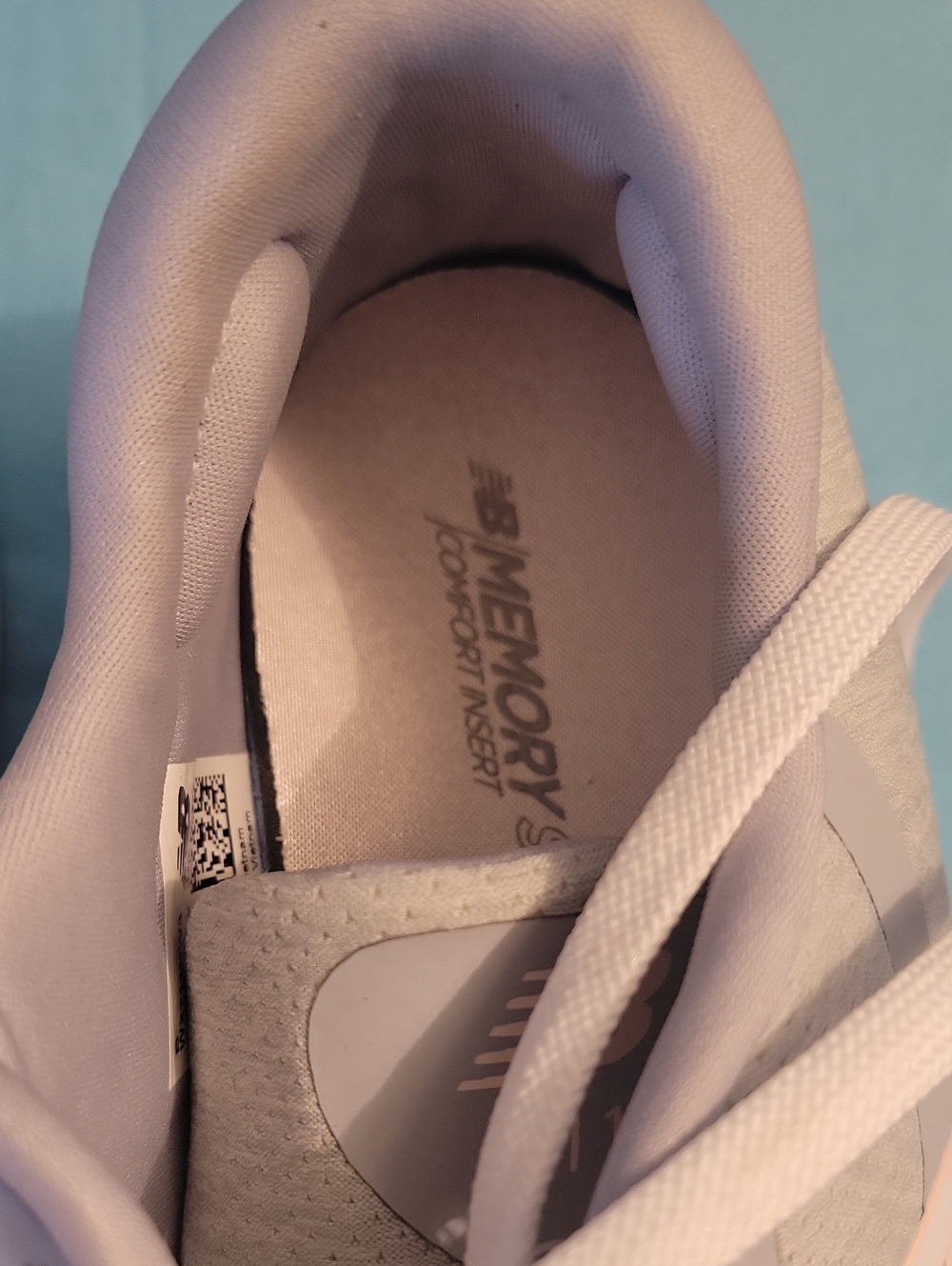 🆕️ New Balance Pale Pink and Gray Women's Running Sneakers Size 11 - Picture 2 of 5